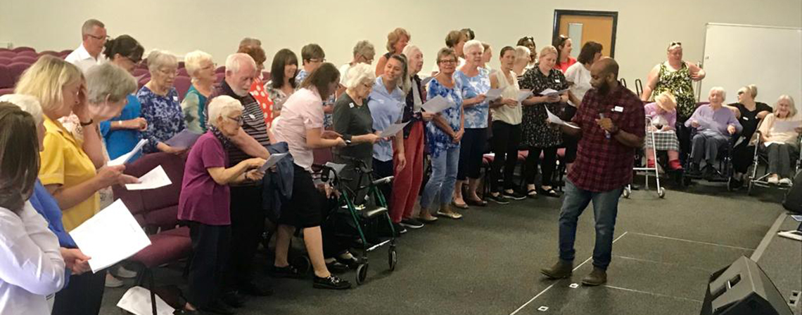 Local dementia choir
