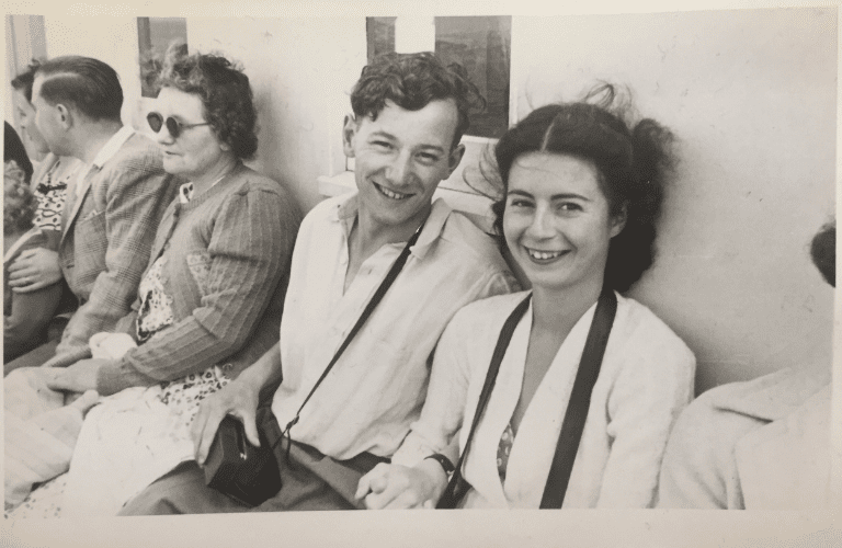 Jan’s parents in 1952