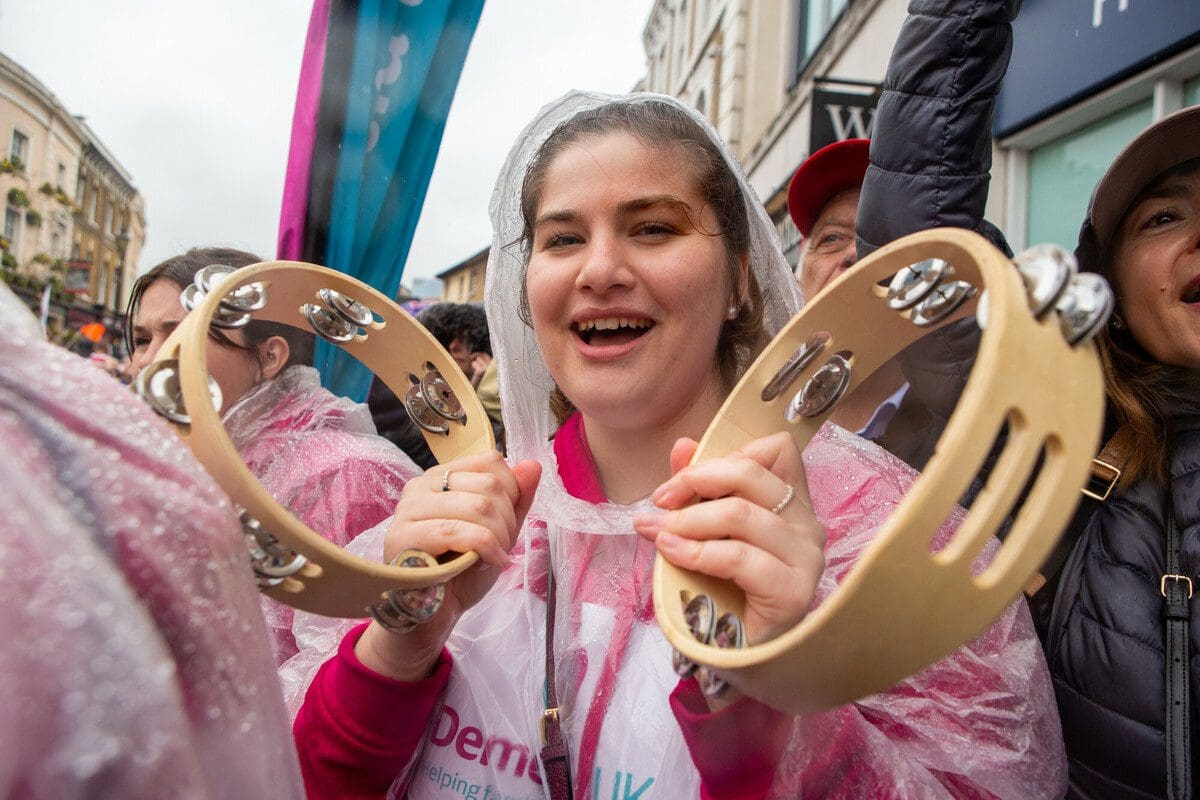 Volunteers at the London Marathon 2023 on April 22nd 2023.