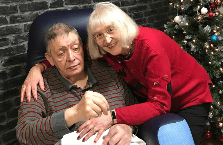 Susan and Peter, Christmas 2019